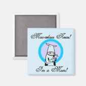 Moosveloge Junge Mutter Tshirts und Geschenke Magnet (Vorderseite/Rückseite)
