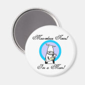 Moosveloge Junge Mutter Tshirts und Geschenke Magnet (Vorderseite/Rückseite)