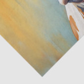 Mootiful Style: Kuh in Hut und Brille Decoupage Seidenpapier (Detail)