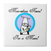 Moovelous Junge Mutter Geschenke Fliese (Vorderseite)