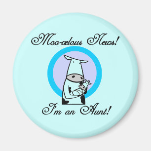 Moovelous New Tante Tshirts und Geschenke Magnet