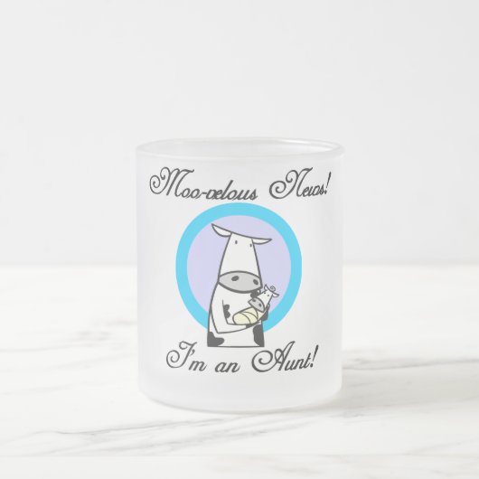 Moovelous New Tante Tshirts und Geschenke Mattglastasse (Mittel)