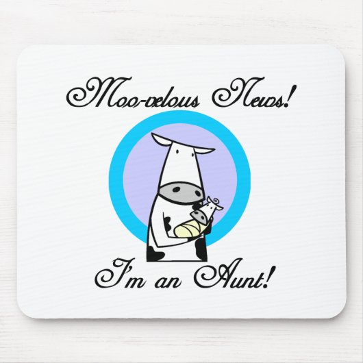 Moovelous New Tante Tshirts und Geschenke Mousepad (Vorne)