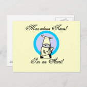 Moovelous New Tante Tshirts und Geschenke Postkarte (Vorne/Hinten)