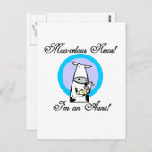 Moovelous New Tante Tshirts und Geschenke Postkarte (Vorne/Hinten)