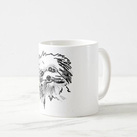 Mop Dog Kaffeetasse (VorderseiteRechts)