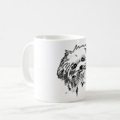 Mop Dog Kaffeetasse (Vorderseite Links)