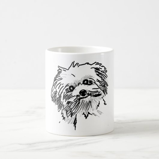 Mop Dog Kaffeetasse (Mittel)