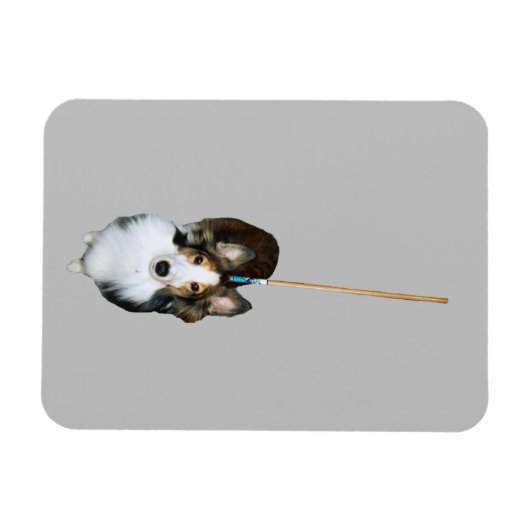Mop Dog Magnet (Horizontal)