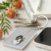 Mop Dog Schlüsselanhänger (Vorderseite rechts)