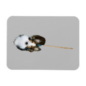 Mop-Hund Magnet (Horizontal)