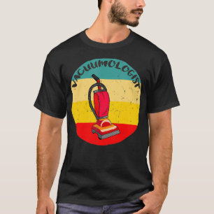 Mop und Vacuum in einem Vakuum im Raum Vakuum Vaku T-Shirt
