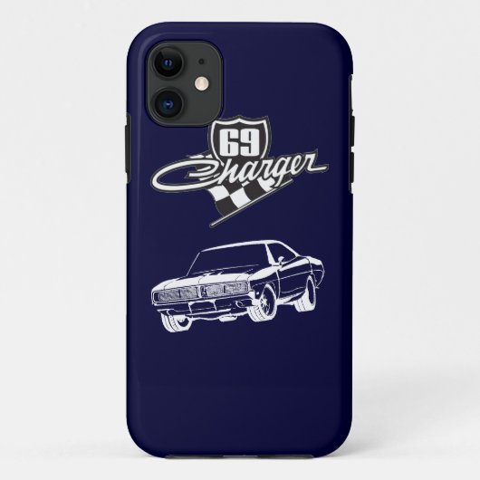 Mopar - 1969 Dodge Charger Iphone Case (Rückseite)