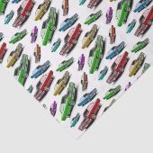 Mopar 1969 Plymouth Road Runner Classic Muscle Car Seidenpapier (Ausschnitt)