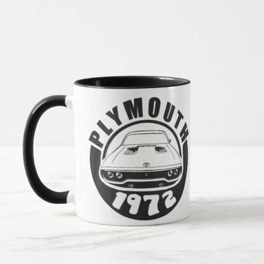 Mopar - 1972 Plymouth Roadrunner White Tasse (Links)