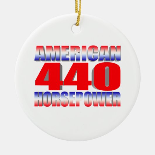 Mopar 440 Dodge Keramikornament (Vorne)