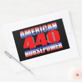 Mopar 440 Dodge Rechteckiger Aufkleber (Umschlag)