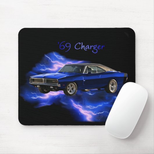 Mopar:  '69 Dodge-Ladegerät Mousepad (Mit Mouse)