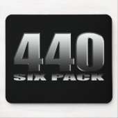 Mopar Dodge 440 sechs Satz Mousepad (Vorne)