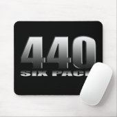 Mopar Dodge 440 Six Pack Mousepad (Mit Mouse)