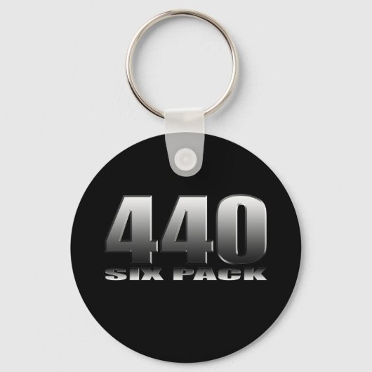 Mopar Dodge 440 Sixpack Schlüsselanhänger (Vorderseite)