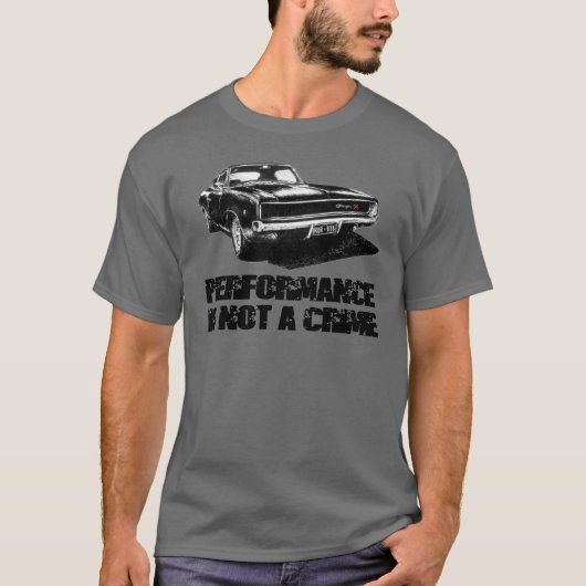 Mopar - Dodge-Ladegerät - Leistung ist kein Verbre T-Shirt (Vorderseite)
