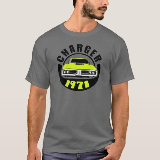 Mopar - Dodge-Ladegerät Musclecar 1971 T-Shirt (Vorderseite)