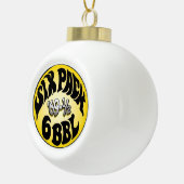 Mopar - Dodge Plymouth 6 Pack Keramik Kugel-Ornament (Rechts)