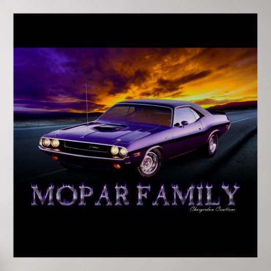 MOPAR FAMILY GROSSES POSTER (Vorne)