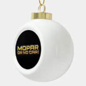 Mopar - Keramik Musclecar Ball Weihnachtsschmuck Keramik Kugel-Ornament (Rechts)
