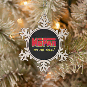 Mopar - Keramik Musclecar Ball Weihnachtsschmuck Schneeflocken Zinn-Ornament