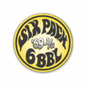 Mopar - Six Pack - Super Bee - Roadrunner Sticker (Vorderseite)