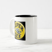 Mopar Superbienenlogo Zweifarbige Tasse (Vorderseite Links)