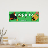 Mope.io offizielle Leinwand Poster (Küche)