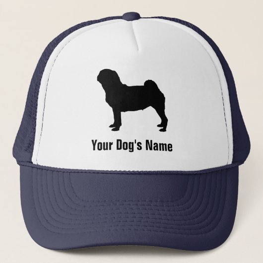 Mops グ truckerkappe (Vorderseite)