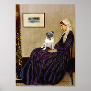 Mops 18 (Rehfell) - Whistlers Mutter Poster
