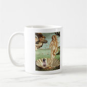 Mops 1 - Die Geburt der Venus Kaffeetasse (Links)