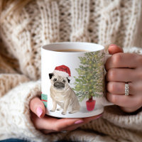 Mops 1. Weihnachten Personalisiert