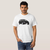 Mops 206 GTi Abbildungen T - Shirt (Vorne ganz)