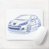 Mops 207 2010 mousepad (Mit Mouse)