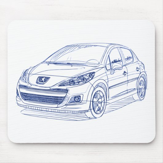 Mops 207 2010 mousepad (Vorne)