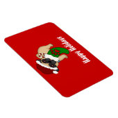 Mops #2 Weihnachts-Premium-Magnet Magnet (Rechte Seite)