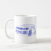 Mops 308 GTi 2018 Kaffeetasse (Links)