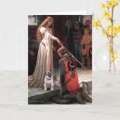 Mops 5 (überdacht) - Die Akkolade Karte (Gelbe Blume)