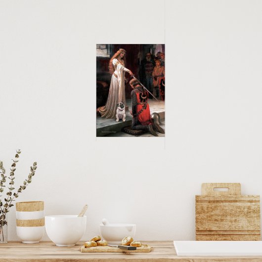 Mops 5 (überdacht) - Die Akkolade Poster (Küche)