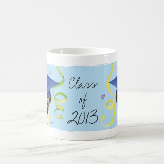 Mops-Absolvent Kaffeetasse (Mittel)