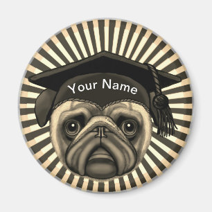 Mops Absolvent Magnet