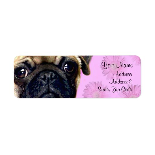 Mops-Adressmarken (Vorne)