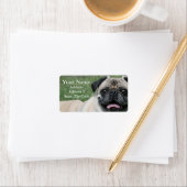 Mops-Adressmarken Adressaufkleber (Insitu)