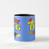 Mops_Agility Geschenke Tasse (Zentrum)